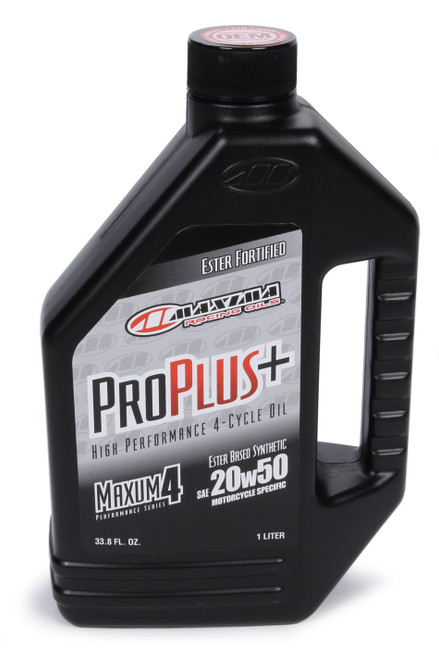 Pro Plus+ 20w50 Syntheti c 1 Liter, by MAXIMA RACING OILS, Man. Part # 30-03901S