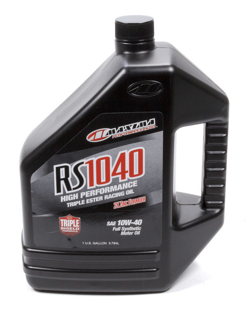 10w40 Synthetic Oil 1 Gallon RS1040, by MAXIMA RACING OILS, Man. Part # 39-169128S