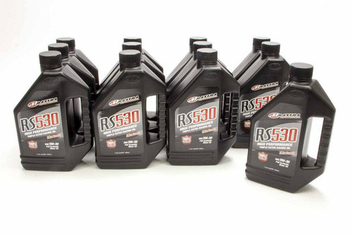 5w30 Synthetic Oil Case 12x1 Quart RS530, by MAXIMA RACING OILS, Man. Part # 39-91901