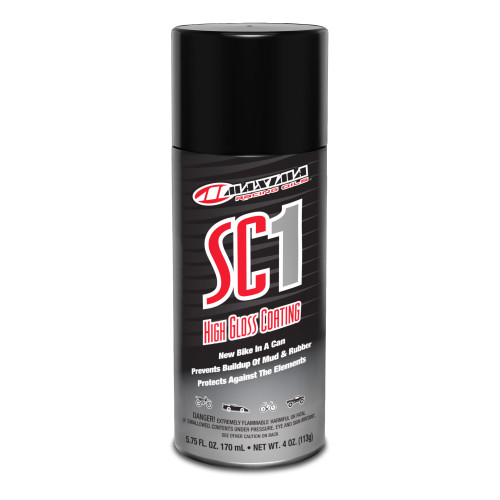 SC1 High Gloss Coating 4oz., by MAXIMA RACING OILS, Man. Part # 78904S