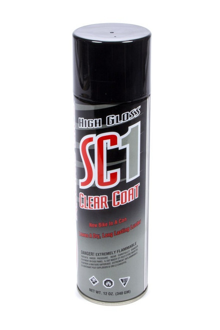 Maxima Racing Oils 12 Pack SC1 High Gloss Silicone Clear Coat 17.2oz. Spray  Cans