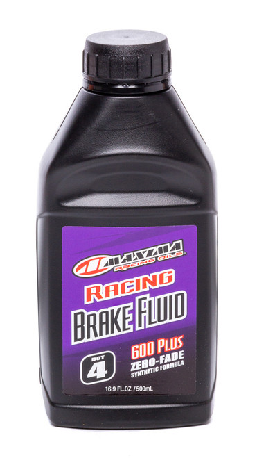 Brake Fluid Dot 4 Racing 16.9oz Bottle, by MAXIMA RACING OILS, Man. Part # 80-87916S