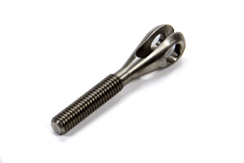 10-32 Threaded Clevis 1/8in Slot - 3/16in Bolt, by MEZIERE, Man. Part # TC1032