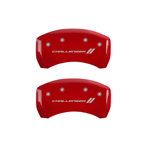 15-17 Dodge Challenger Caliper Covers Red, by MGP CALIPER COVER, Man. Part # 12162SCL1RD