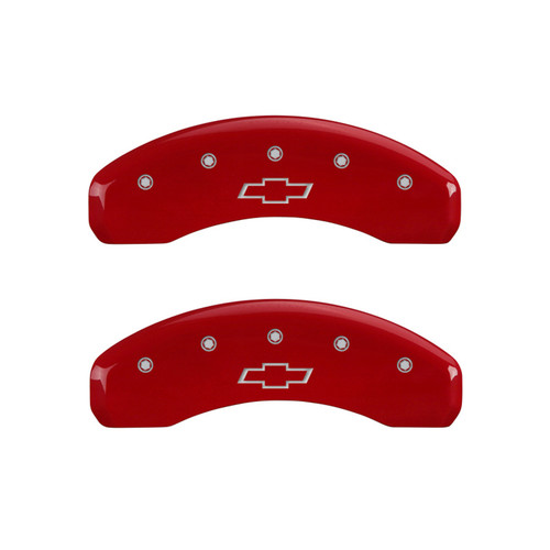 15-   Suburban Caliper Covers Red, by MGP CALIPER COVER, Man. Part # 14234SBOWRD