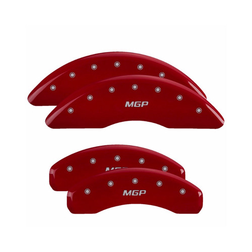 Set of 4 caliper covers Engraved Front and Rear, by MGP CALIPER COVER, Man. Part # 22237SMGPRD