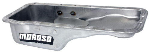 Ford FE S/S Oil Pan - 5qt. Front Sump, by MOROSO, Man. Part # 20606