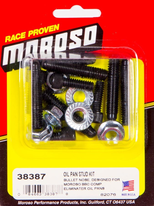 Bullet Nose Oil Pan Stud , by MOROSO, Man. Part # 38387