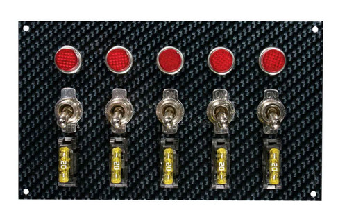 Fiber Design Switch Panel - Black/Black, by MOROSO, Man. Part # 74148