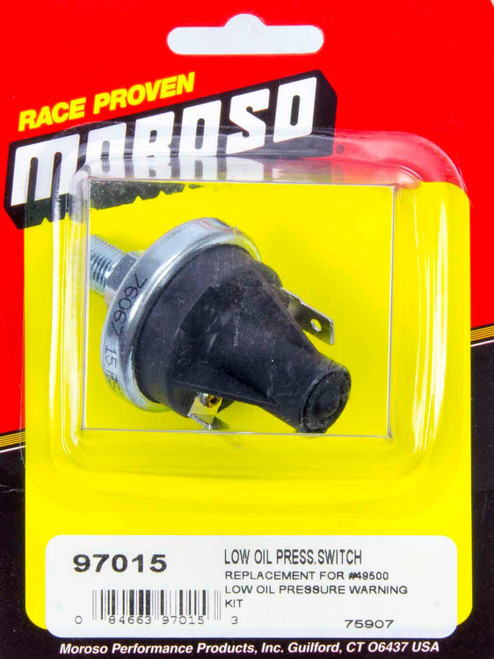 Low Oil Pressure Switch , by MOROSO, Man. Part # 97015