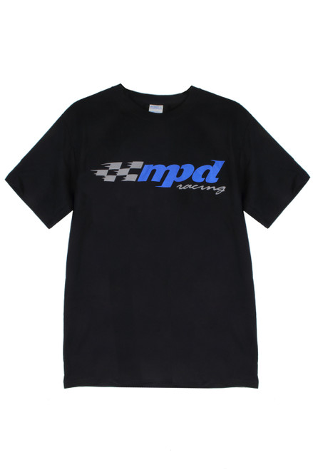 MPD Black Tee Shirt Large, by MPD RACING, Man. Part # PC54-L