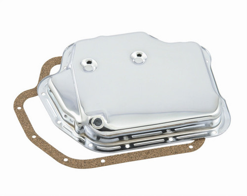 TH400 Chrome Trans Pan , by MR. GASKET, Man. Part # 9762