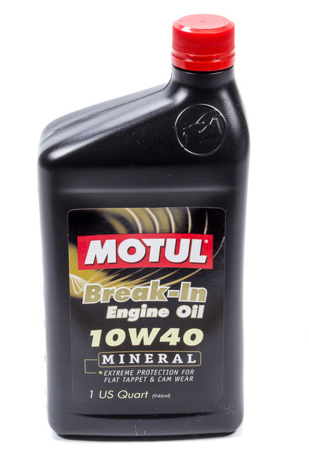 Break-In Oil 10w40 1 Qt , by MOTUL USA, Man. Part # MTL108080