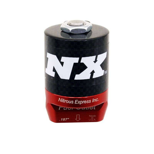 Lightning Stage 6 Gas Solenoid- .187in Orific, by NITROUS EXPRESS, Man. Part # 15201L