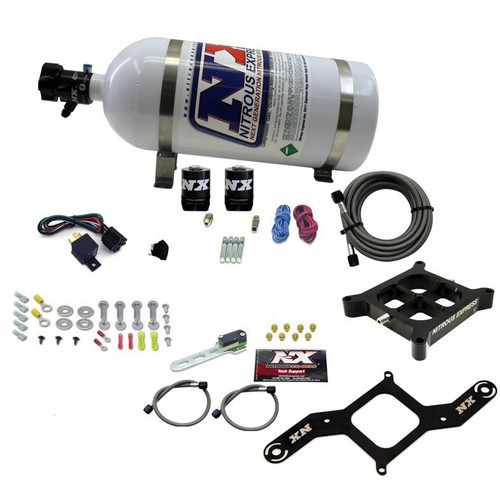 Single Entry Nitrous Crossbar Plate System, by NITROUS EXPRESS, Man. Part # 63040-10