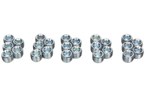 1/4-NPT Pipe Plugs 25pk w/Oil Relief Hole, by PIONEER, Man. Part # PP-454-25