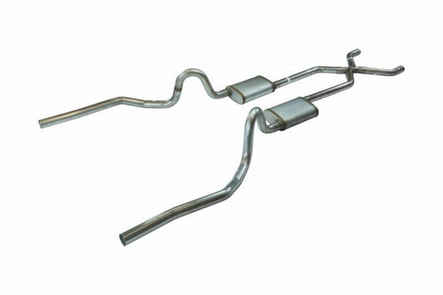 70-71 Pontiac GTO Cross member Back Exhaust Kit, by PYPES PERFORMANCE EXHAUST, Man. Part # SGA12S