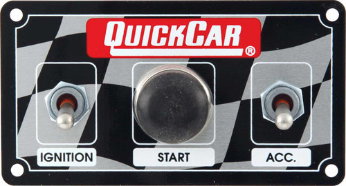 Ignition Panel Single , by QUICKCAR RACING PRODUCTS, Man. Part # 50-031