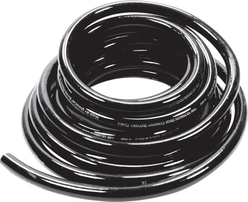 Power Cable 4 Gauge Blk 15Ft, by QUICKCAR RACING PRODUCTS, Man. Part # 57-1543