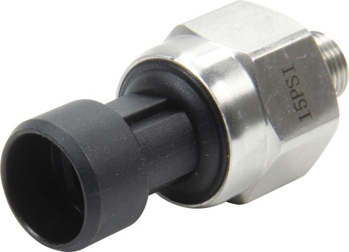Electric Pressure Sender 0-15psi, by QUICKCAR RACING PRODUCTS, Man. Part # 63-240