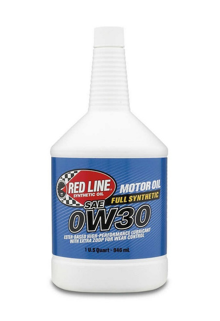 0W30 Motor Oil 1qt , by REDLINE OIL, Man. Part # RED11114