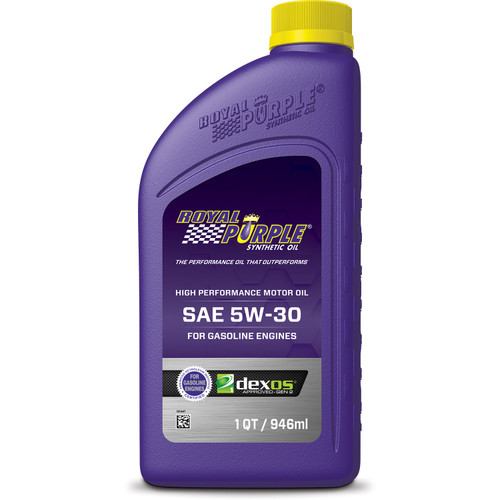 5w30 Multi-Grade SAE Oil 1 Quart, by ROYAL PURPLE, Man. Part # ROY01530