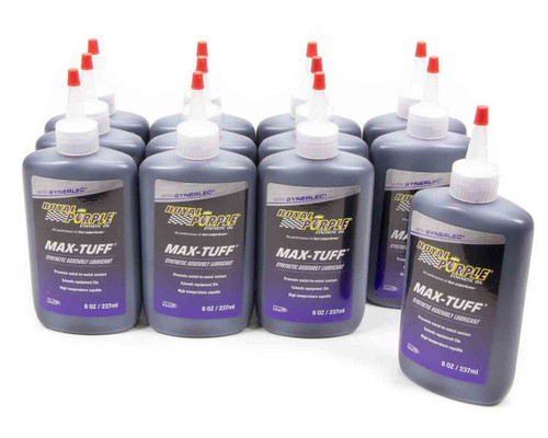 Max Tuff Assembly Lube Case 12x8oz, by ROYAL PURPLE, Man. Part # 12335