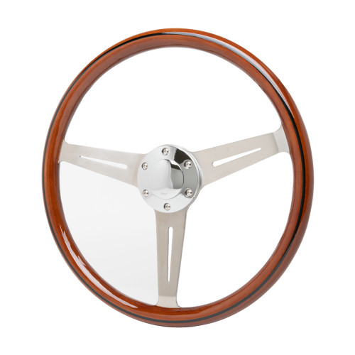 15in Stainless Steering Wheel, by RACING POWER CO-PACKAGED, Man. Part # R5872