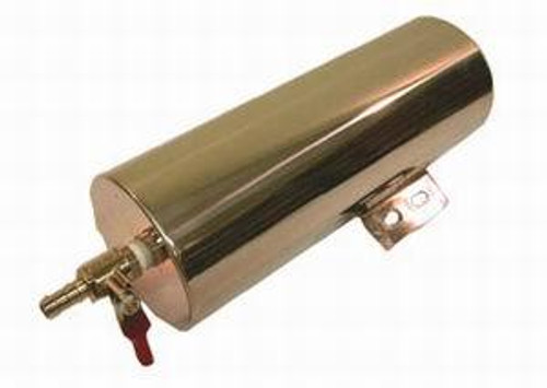 Stainless Steel 3X8 Ove rflow Tank, by RACING POWER CO-PACKAGED, Man. Part # R6571