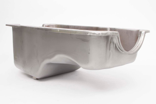 65-87 SBF Steel Stock Oil Pan Unplated, by RACING POWER CO-PACKAGED, Man. Part # R9078RAW