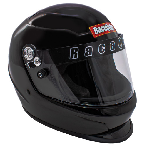 Helmet Pro Youth Gloss Black SFI24.1 2020, by RACEQUIP, Man. Part # 2260096RQP