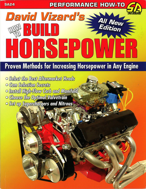 How To Build Horsepower , by S-A BOOKS, Man. Part # SA24