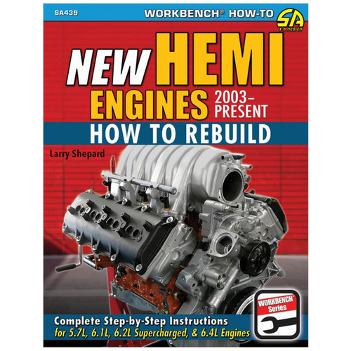 How To Rebuild 03- Hemi Engines, by S-A BOOKS, Man. Part # SA439