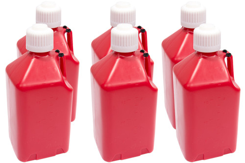 Utility Jug - 5-Gallon Red - Case 6, by SCRIBNER, Man. Part # 2000R-CASE