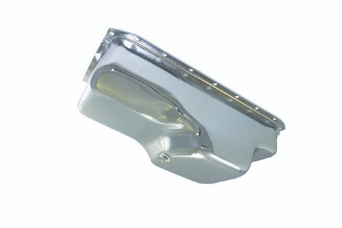 64-87 SBM Steel Stock Oil Pan Chrome, by SPECIALTY PRODUCTS COMPANY, Man. Part # 7446