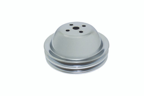 BBC SWP 2 Groove Water Pump Pulley Chrome, by SPECIALTY PRODUCTS COMPANY, Man. Part # 8964