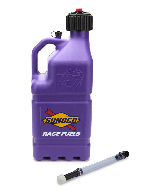 Purple Sunoco Race Jug GEN 3 w/Filler Hose, by SUNOCO RACE JUGS, Man. Part # SRJR7500PUHOSE