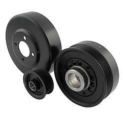 Underdrive Pulleys Mid- 01-04 GT 4.6L, by STEEDA AUTOSPORTS, Man. Part # 701-0003