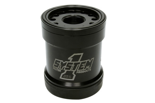 Billet HP6 Style Oil Filter 45 Micron, by SYSTEM ONE, Man. Part # 210-005