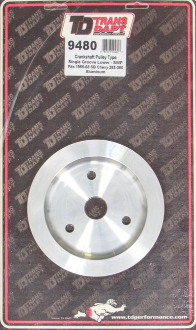 Single Lower Swp Pulley , by TRANS-DAPT, Man. Part # 9480