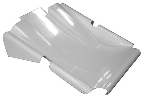 Dual Duct Air Nose White , by TRIPLE X RACE COMPONENTS, Man. Part # SC-BW-0075