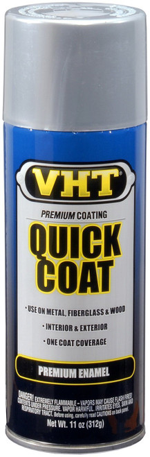 Quick Coat Enamel Silver Chrome 11 oz., by VHT, Man. Part # SP525