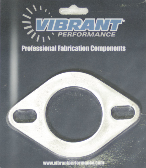 2-Bolt Stainless Steel Flange 2.25In I.D., by VIBRANT PERFORMANCE, Man. Part # 1471S
