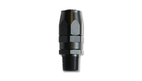 -10AN Male 1/2in NPT Str aight Hose End Fitting, by VIBRANT PERFORMANCE, Man. Part # 26007