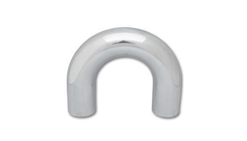 180 deg Aluminum Elbow 2-1/2in OD x 3-1/2in Lng, by VIBRANT PERFORMANCE, Man. Part # 2867