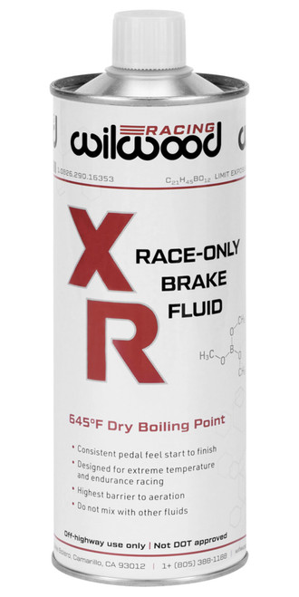 Brake Fluid XR Racing 500ml Can NON-DOT, by WILWOOD, Man. Part # 290-16353