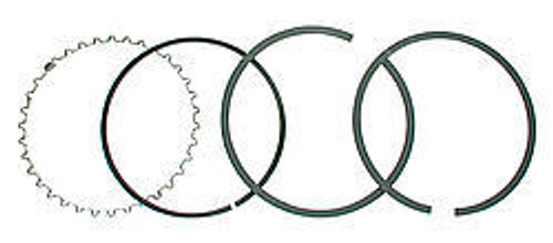 GF Style Single Piston Ring Set - 4.030, by WISECO, Man. Part # 4032GFX