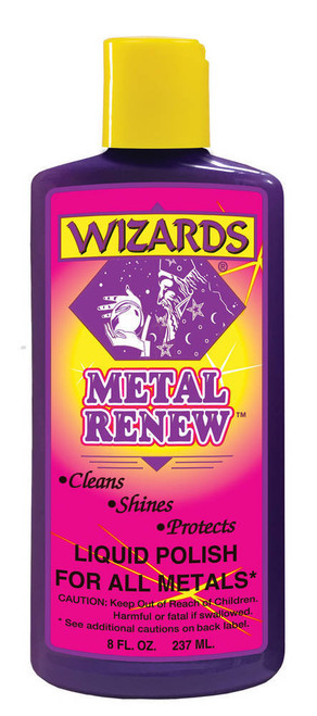 Metal Renew Polish 8oz. , by WIZARD PRODUCTS, Man. Part # 11020