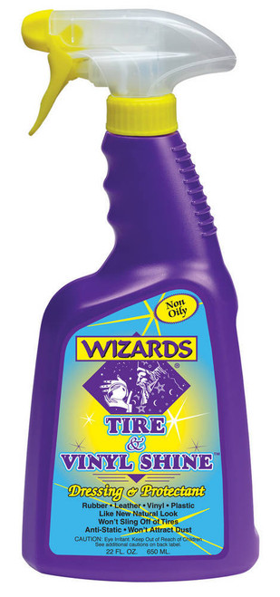 Tire & Vinyl Shine 22oz. , by WIZARD PRODUCTS, Man. Part # 11055
