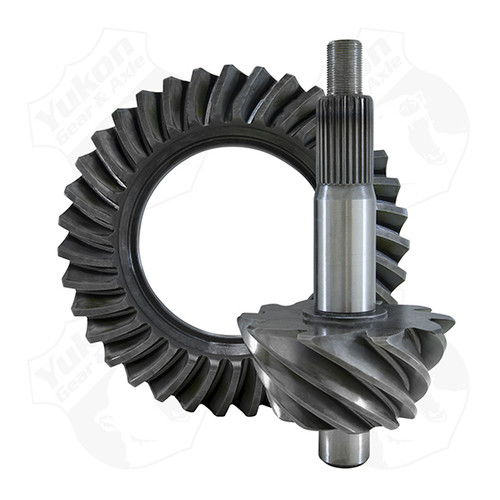 3.50 Ring & Pinion Gear Set Ford 9in, by YUKON GEAR AND AXLE, Man. Part # YG F9-350